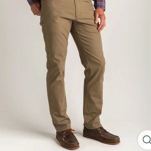 Duck Head Men’s Pinpoint Canvas 5 Pocket Pants